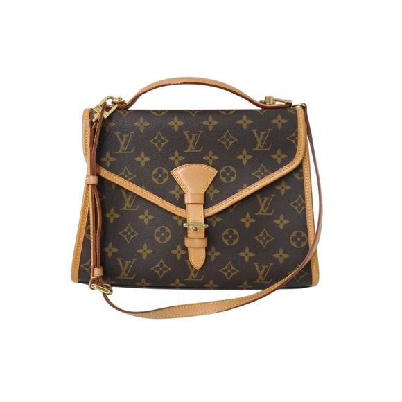 Louis Vuitton Handbags - LOUIS VUITTON shoulder handbag Bernia Monogram canvas leather brown